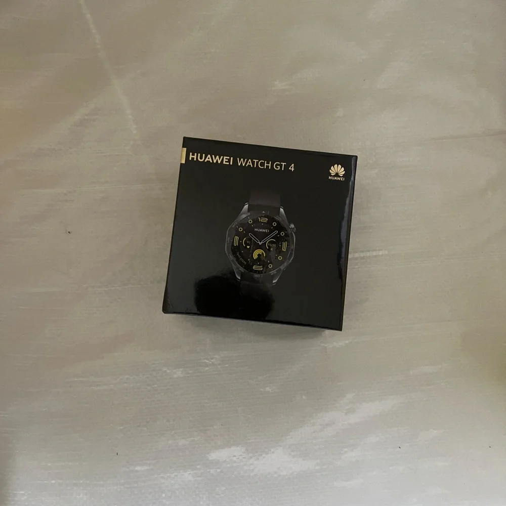 Huawei Watch GT 4 Smartwatch - Black with Yellow Sealed